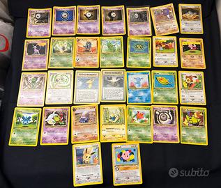 Lotto 30 Carte Pokemon Neo Discovery *15 in 1^ed*