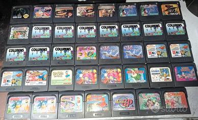 GAMEGEAR SEGA CARTUCCE VARIE OGNUNA AL SUO PREZZO