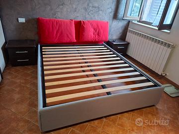 letto matrimoniale con cassone
