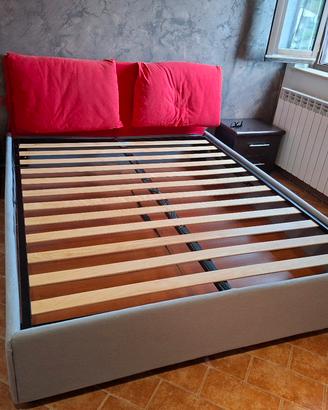 letto matrimoniale con cassone