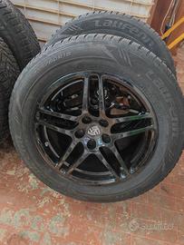 gomme 18 macan Porsche -cerchio nero gomma 50%