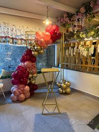 Tavolo torta per allestimento eventi