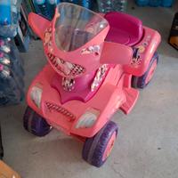 quad elettrico per bimba 2 /5 anni,
