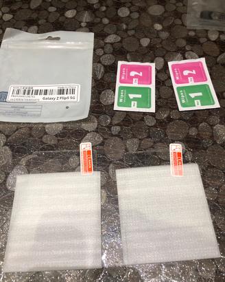 Cover + pellicola Galaxy Z flip 5