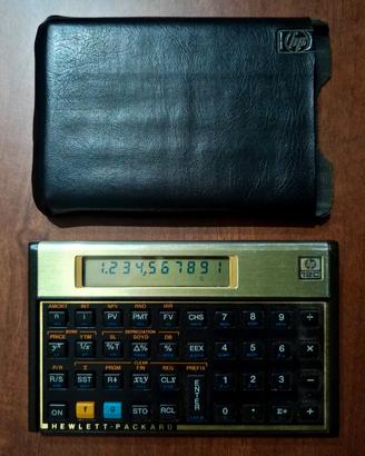 calcolatrice finanziaria Hewlett Packard HP 12C