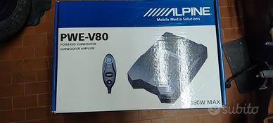 Subwoofer attivo alpine 