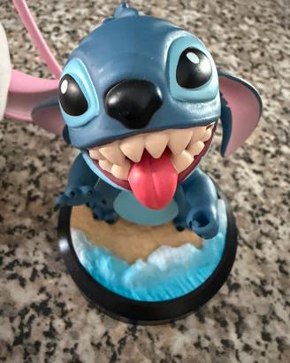 Stitch e Angel coppia statiine da collezione