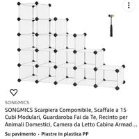 scarpiera componibile