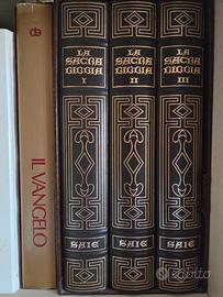 la sacra Bibbia + vangelo