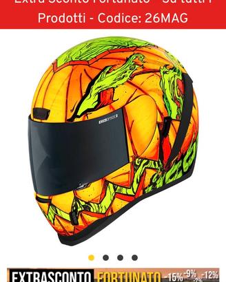 Casco moto integrale Icon Airform