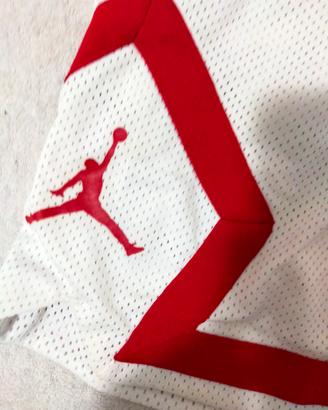 pantaloncini jordan bianchi