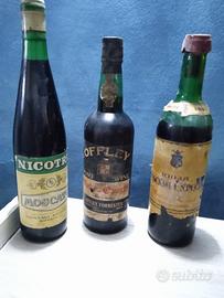 Lotto 3 Bottiglie Storiche d'Epoca