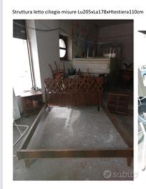 Struttura letto matrimoniale