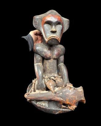 Reliquiario/feticcio Fang dal Gabon metà ‘900