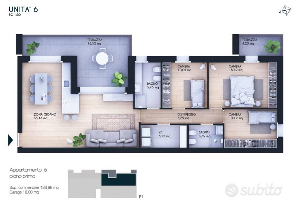 Apartment in TV - Vista 5