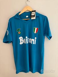 Maglia Napoli calcio vintage retro Buitoni S Nuova