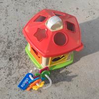 gioco bebe, casa con chiavi