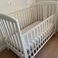 Lettino culla con sponde abbassabili Pali