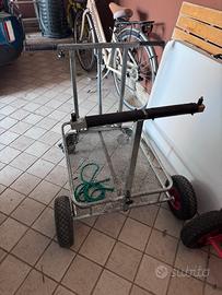 Carrellino porta kart pista
