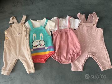 4 salopette neonata perfette