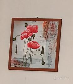 Quadro "Papaveri" di Franz Heigl