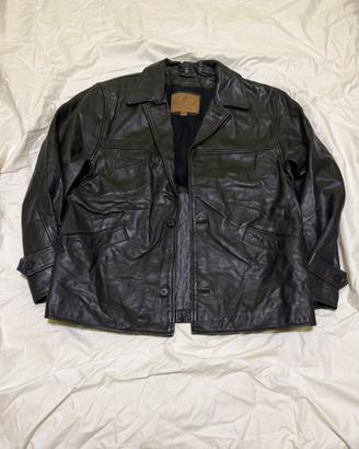 Giacca Vera Pelle Ciro Citterio Uomo M 48 Vintage