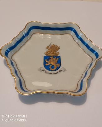 Posacenere in ceramica Vista Alegre Stato maggiore