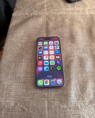 Iphone 16 pro 128 giga italia silver