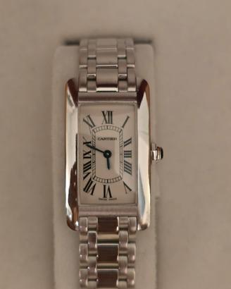 Cartier Tank AmericaneFull Gold Full Set ref 1713 