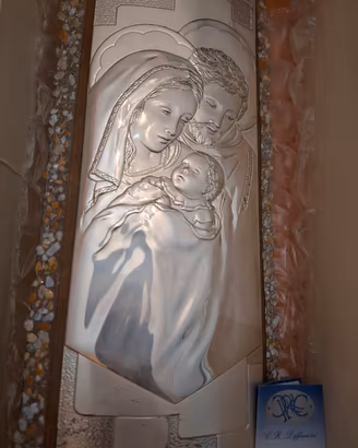 la sacra famiglia  quadro da tavolo 