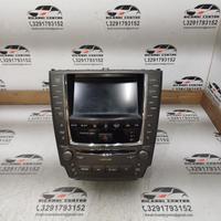 Display schermo navigatore gps autoradio cd lexus