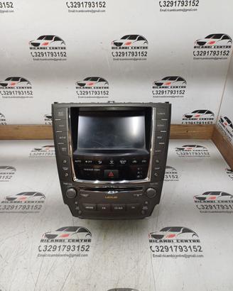 Display schermo navigatore gps autoradio cd lexus
