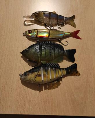 esche luccio/bass jig crank swim