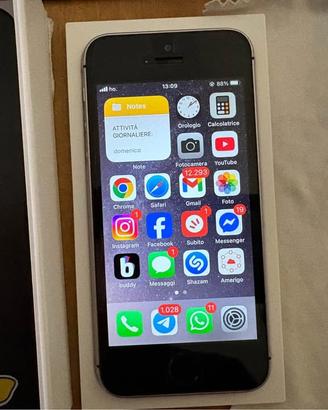 IPhone SE 2016 1 Generazione Space Grey 32gb