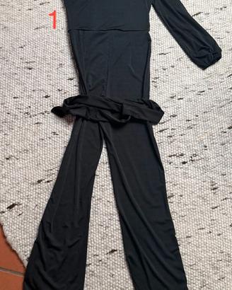 2 vestiti interi "tuta" neri - Donna