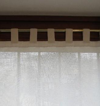 Paletti per tenda a vetro