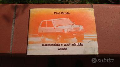 Libretto uso e manutenzione fiat panda 30 e 45