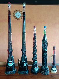 Bottiglie collezione vino
