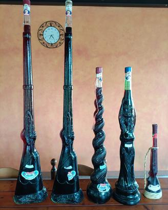 Bottiglie collezione vino