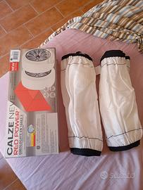 Calze da neve per auto Red Power nuove