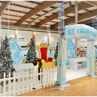 SCENOGRAFIA A TEMA GHIACCIO  (ICEBERG E CASE)