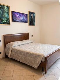 Letto legno di ciliegio le fablier