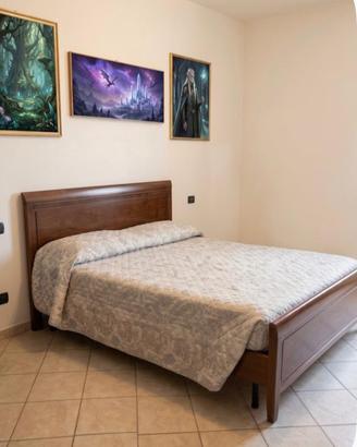 Letto legno di ciliegio le fablier