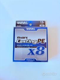 Treccia Varivas Avani Casting PE X8 1.5 - 300m