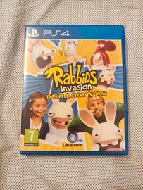 Rabbids Invasion - Gioco PS4 (Disco perfetto)