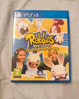 Rabbids Invasion - Gioco PS4 (Disco perfetto)