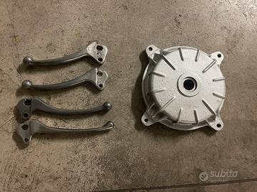 Tamburo ruota  + leve manubrio per vespa 50