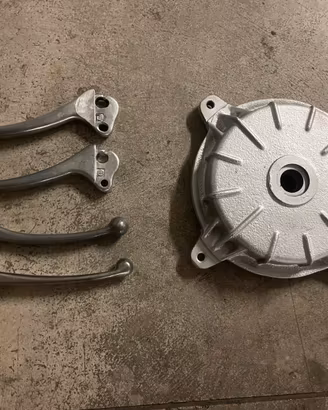 Tamburo ruota  + leve manubrio per vespa 50