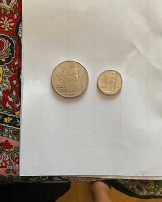 Micro 50 lire e Micro 100 lire rare