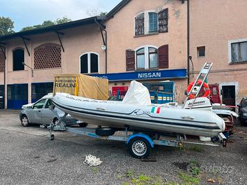 Gommone 40cv + carrello
